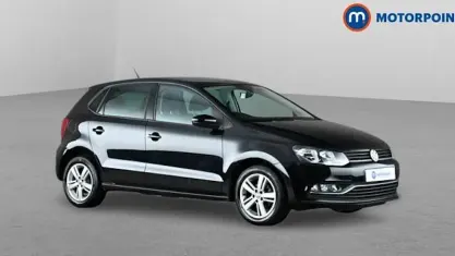 Used VW Polo Edition 60 HP (44 kW) 2017 Black Hatchback