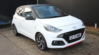 White Used 2023 Hyundai i10 N Line Hatchback | £13,595 (Fair price)
