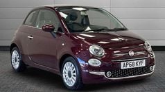 Red Used 2019 Fiat 500 Lounge Hatchback | £7,999 (Fair price)