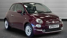 Red Used 2019 Fiat 500 Lounge Hatchback | £7,999 (Fair price)
