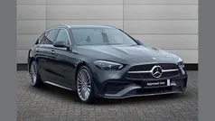 Grey Used 2022 Mercedes C220 AMG Line Premium Estate | £27,490 (Fair price)