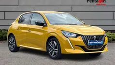 Yellow Used 2022 Peugeot 208 Allure Premium Hatchback | £14,795 (Fair price)