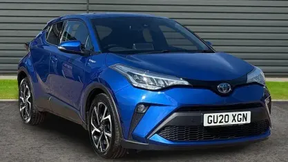 Used Toyota C-HR Design 122 HP (89 kW) 2020 Blue SUV