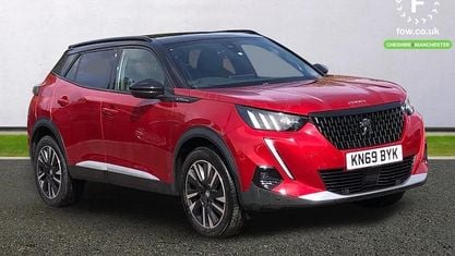 Używany Peugeot 2008 GT-line 101 KM (74 kW) 2020 Czerwony SUV