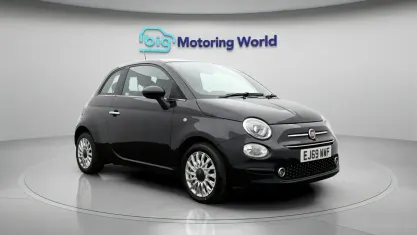 Used Fiat 500 Lounge 69 HP (50 kW) 2019 Black Hatchback