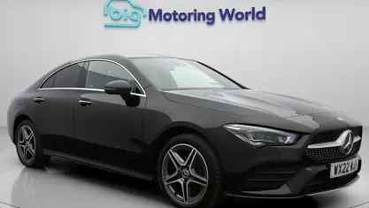 Used Mercedes CLA250e AMG line 259 HP (190 kW) 2022 Black Sedan