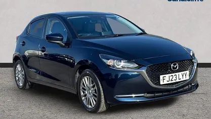 Used Mazda 2 Inclusive 90 HP (66 kW) 2022 Blue Hatchback