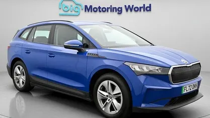 Second-hand Skoda Enyaq iV ecoSuite 131 kW (179 CP) 2022 Albastru SUV