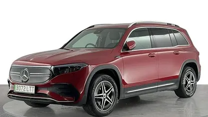 Used Mercedes EQB350 AMG line 214 kW (292 HP) 2022 Red SUV