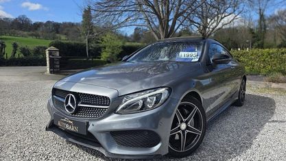 Begagnad Mercedes C200 AMG Line Premium 184 HK (135 kW) 2016 Sportkupé