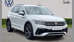 White Used 2023 VW Tiguan R-line SUV | £29,121 (Fair price)