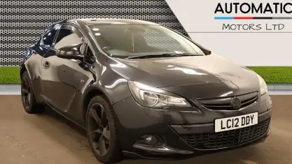 Used Vauxhall Astra GTC SRi 140 HP (102 kW) 2012 Black Coupe