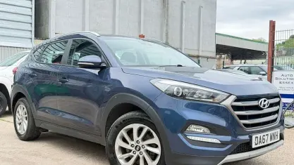 Używany Hyundai Tucson SE 177 KM (130 kW) 2017 Niebieski SUV