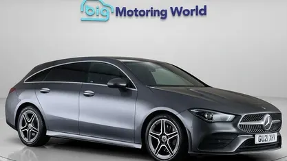 Begagnad Mercedes CLA200 Shooting Brake AMG line 163 HK (119 kW) 2021 Kombi