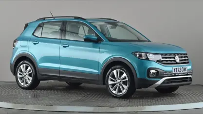 Used VW T-Cross SE 110 HP (80 kW) 2022 Turquoise SUV