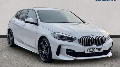 Used BMW 118 M Sport 140 HP (102 kW) 2020 White Hatchback