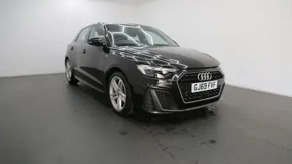 Used Audi A1 Sportback S-Line 116 HP (85 kW) 2019 Black Hatchback
