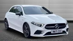 White Used 2021 Mercedes A180 Executive Hatchback | £20,595 (Fair price)