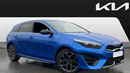 Used Kia Ceed GT-Line 140 HP (102 kW) 2024 Blue Hatchback