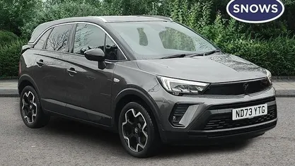 Used Vauxhall Crossland Ultimate 110 HP (80 kW) 2023 Grey SUV
