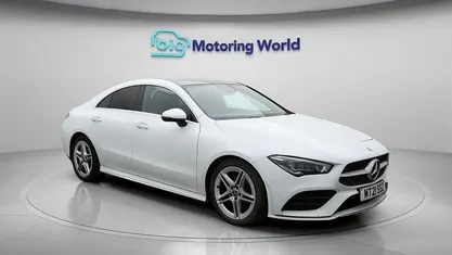 White Used 2021 Mercedes CLA180 AMG line Sedan | £19,000 (Fair price)