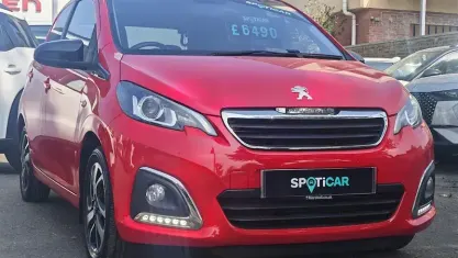Used Peugeot 108 Allure 72 HP (52 kW) 2018 Red Hatchback