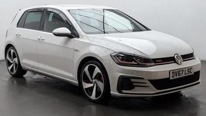 White Used 2017 VW Golf VII GTI Hatchback | £14,650 (Fair price)