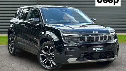 Used Jeep Avenger Summit 101 HP (74 kW) 2025 Black SUV