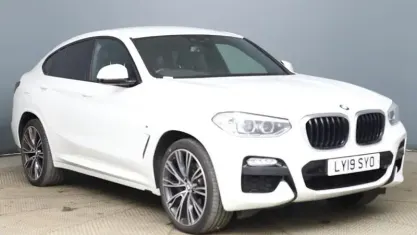 Used BMW X4 M Sport 190 HP (139 kW) 2019 White SUV