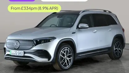 Used Mercedes EQB350 AMG line 214 kW (292 HP) 2022 Silver SUV