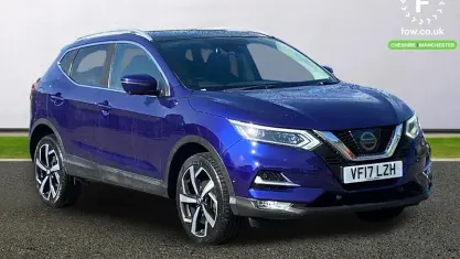 Begagnad Nissan Qashqai Tekna 131 HK (96 kW) 2017 Blå SUV