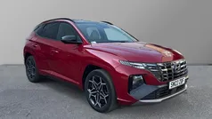 Red Used 2023 Hyundai Tucson N Line SUV | £25,257 (Fair price)