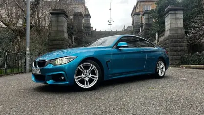 Used BMW 420 Coupé M Sport 190 HP (139 kW) 2019 Blue Coupe