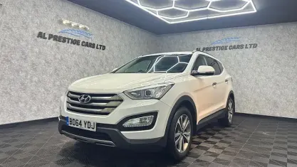 Used Hyundai Santa Fe Premium 197 HP (144 kW) 2015 White SUV