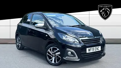 Used Peugeot 108 Collection 72 HP (52 kW) 2019 Black Hatchback