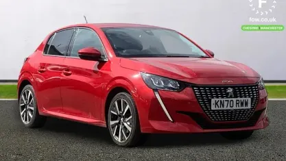 Used Peugeot 208 Allure 102 HP (75 kW) 2020 Red Hatchback