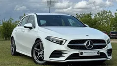 White Used 2018 Mercedes A200 AMG line Hatchback | £13,892 (Fair price)