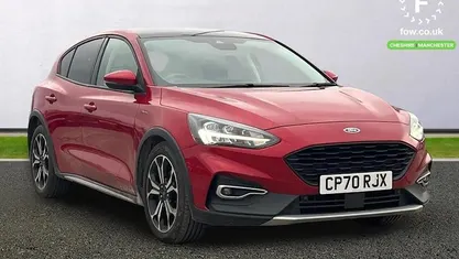Red Used 2020 Ford Focus Active X Hatchback | £14,199 (Fair price)