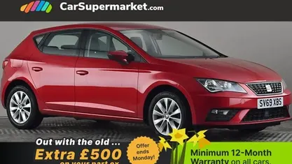 Used Seat Leon SE 116 HP (85 kW) 2019 Red Hatchback