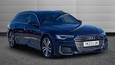 Firmament blue Used 2023 Audi A6 S-Line Estate | £30,850 (Fair price)
