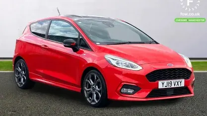 Used Ford Fiesta ST-Line 125 HP (91 kW) 2019 Red Hatchback