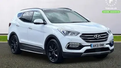 Second-hand Hyundai Santa Fe 200 CP (147 kW) 2017 Alb SUV
