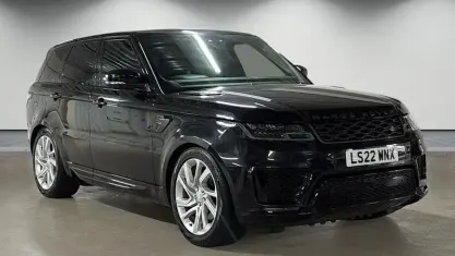 Used Land Rover Range Rover Sport Dynamic 404 HP (297 kW) 2021 Santorini black SUV