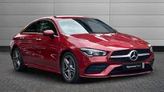 Red Used 2022 Mercedes CLA180 AMG Line Premium Sedan | £24,695 (Fair price)