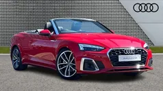 Red Used 2021 Audi A5 Cabriolet S-Line Cabriolet | £28,994 (Good price)