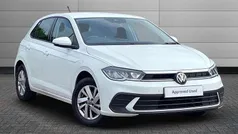 Pure white Used 2022 VW Polo Life Hatchback | £15,750 (Fair price)