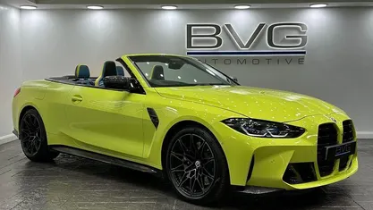 Yellow Used 2022 BMW M4 Cabriolet Competition Edition Cabriolet | £49,994 (Fair price)