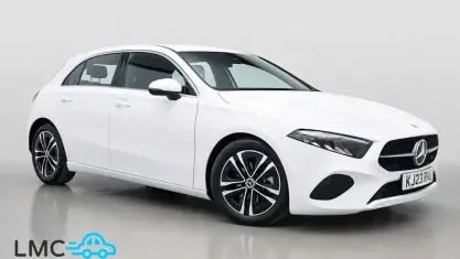 Used Mercedes A180 Executive 136 HP (100 kW) 2023 White Hatchback