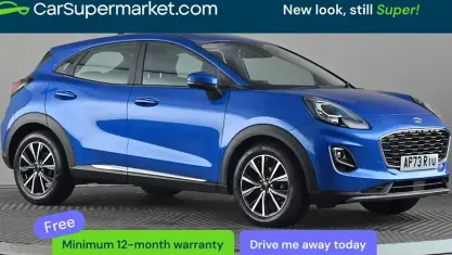 Second-hand Ford Puma Titanium 125 CP (91 kW) 2023 Albastru SUV