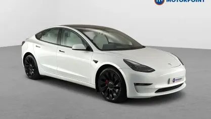 Used Tesla Model 3 Performance 461 kW (627 HP) 2022 White Sedan
